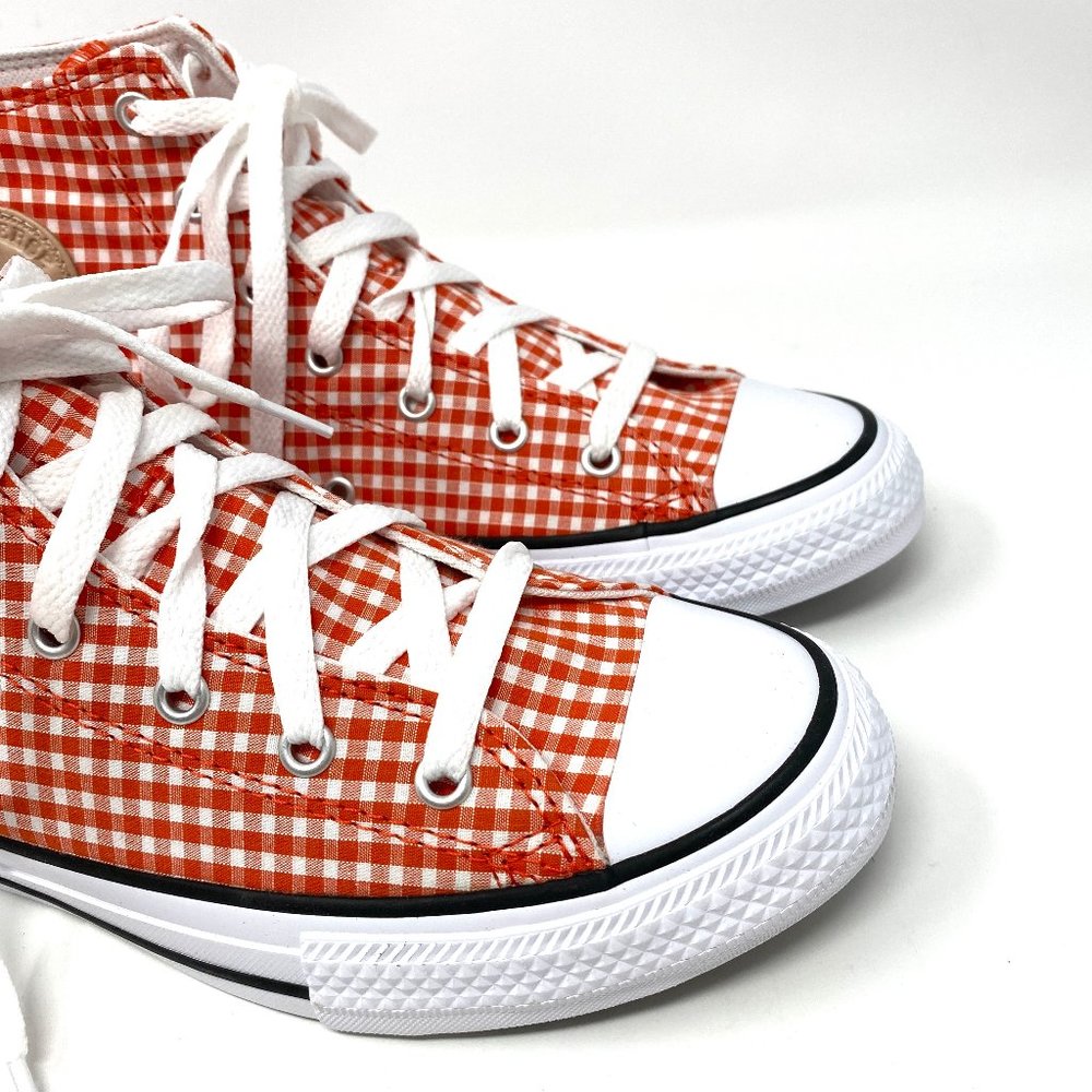 Converse CTAS High Top Sneaker Red White Canvas W - Picture 5 of 11